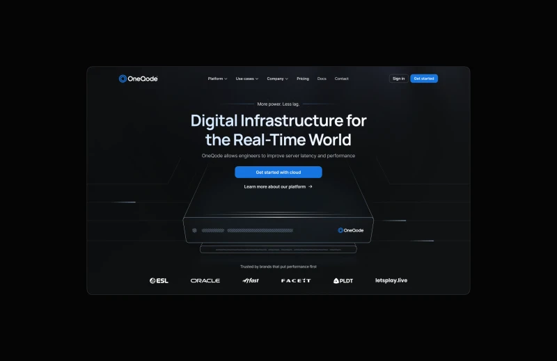 Selected work: oneqode 1